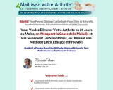 Maitrisez Votre Arthrite. Arthritis Treatment French Version.